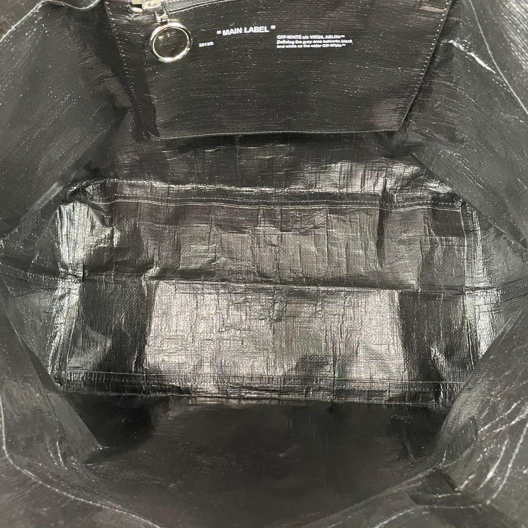 希少　OFF-WHITE オフホワイト　ニューコマーシャル　トートバッグ
