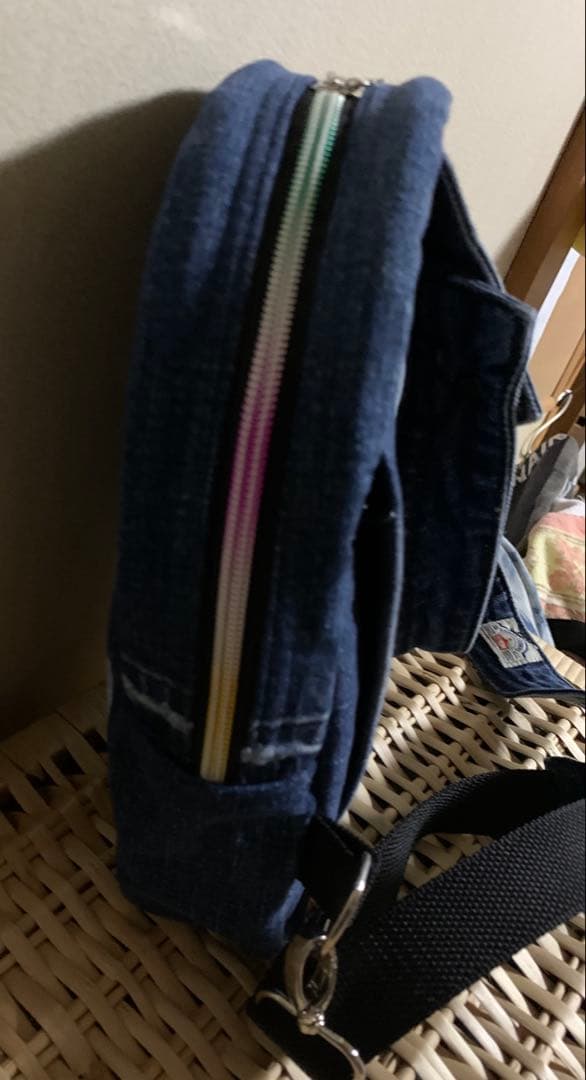 【キンザン号】ボディバッグ(小)×2、デニムリメイク