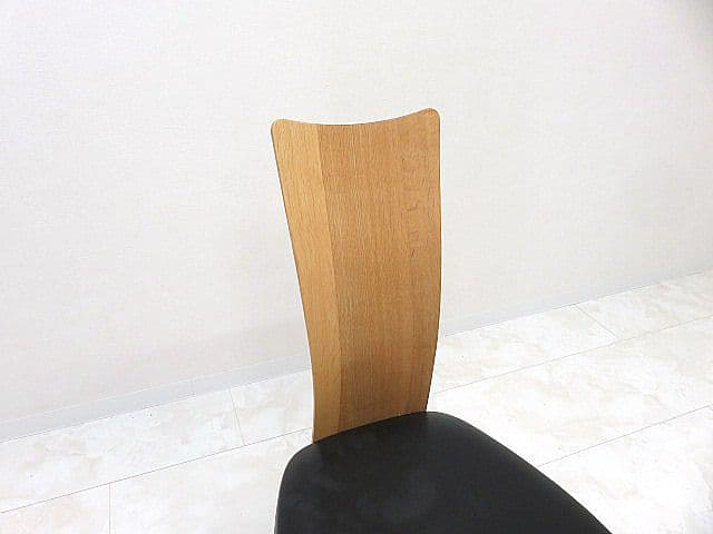 m*e様 美品　イバタインテリア　「フォルム」 オーク材ダイニングチェア 　サイ