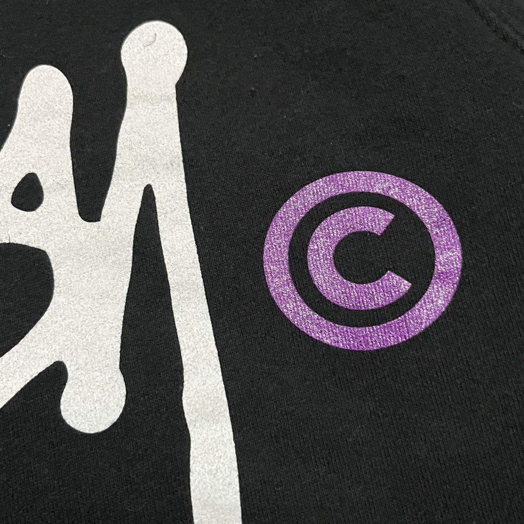 USA製 STUSSY ステューシー ジップアップ スウェットパーカー S