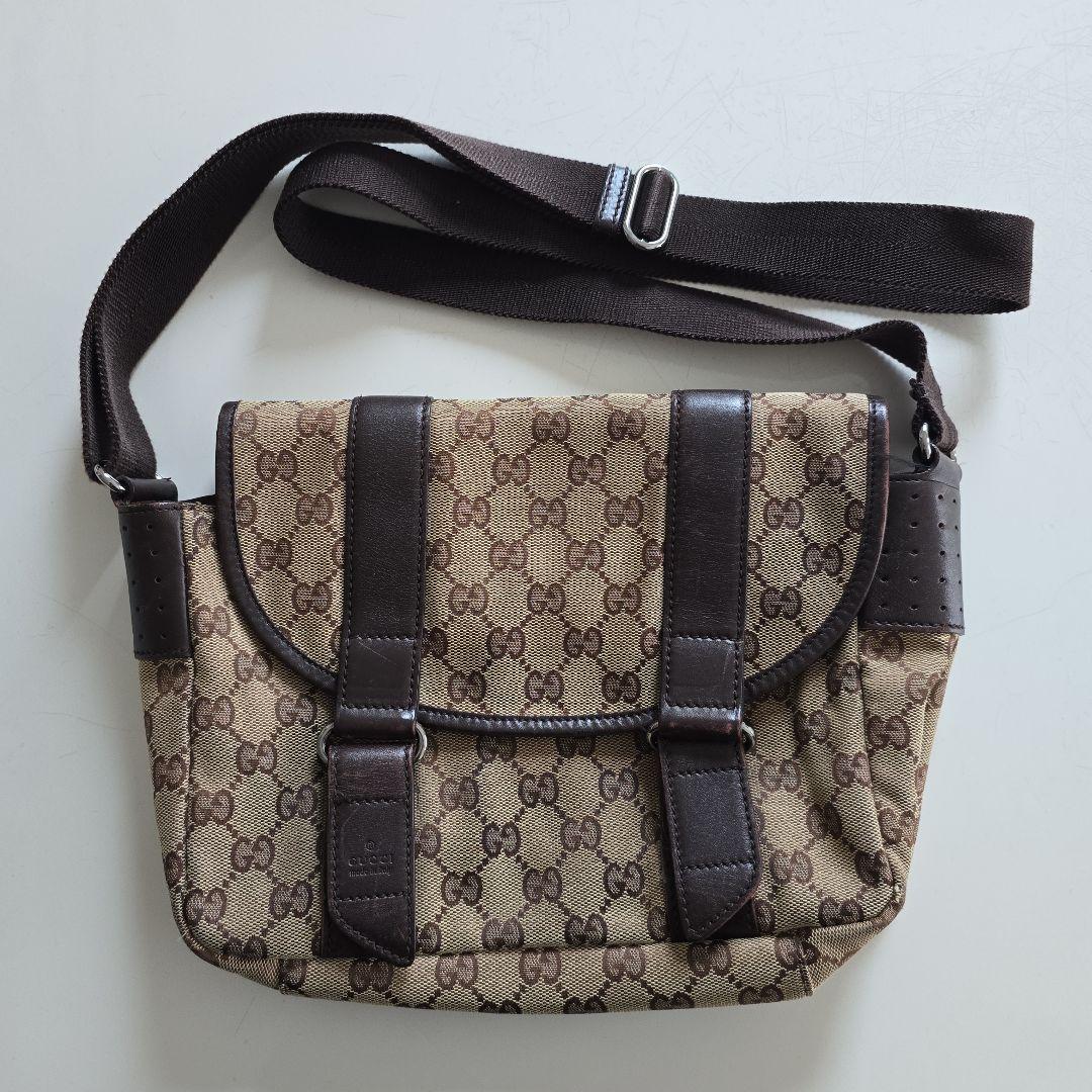 グッチ GUCCI メッセンジャー ショルダーバッグ 145858