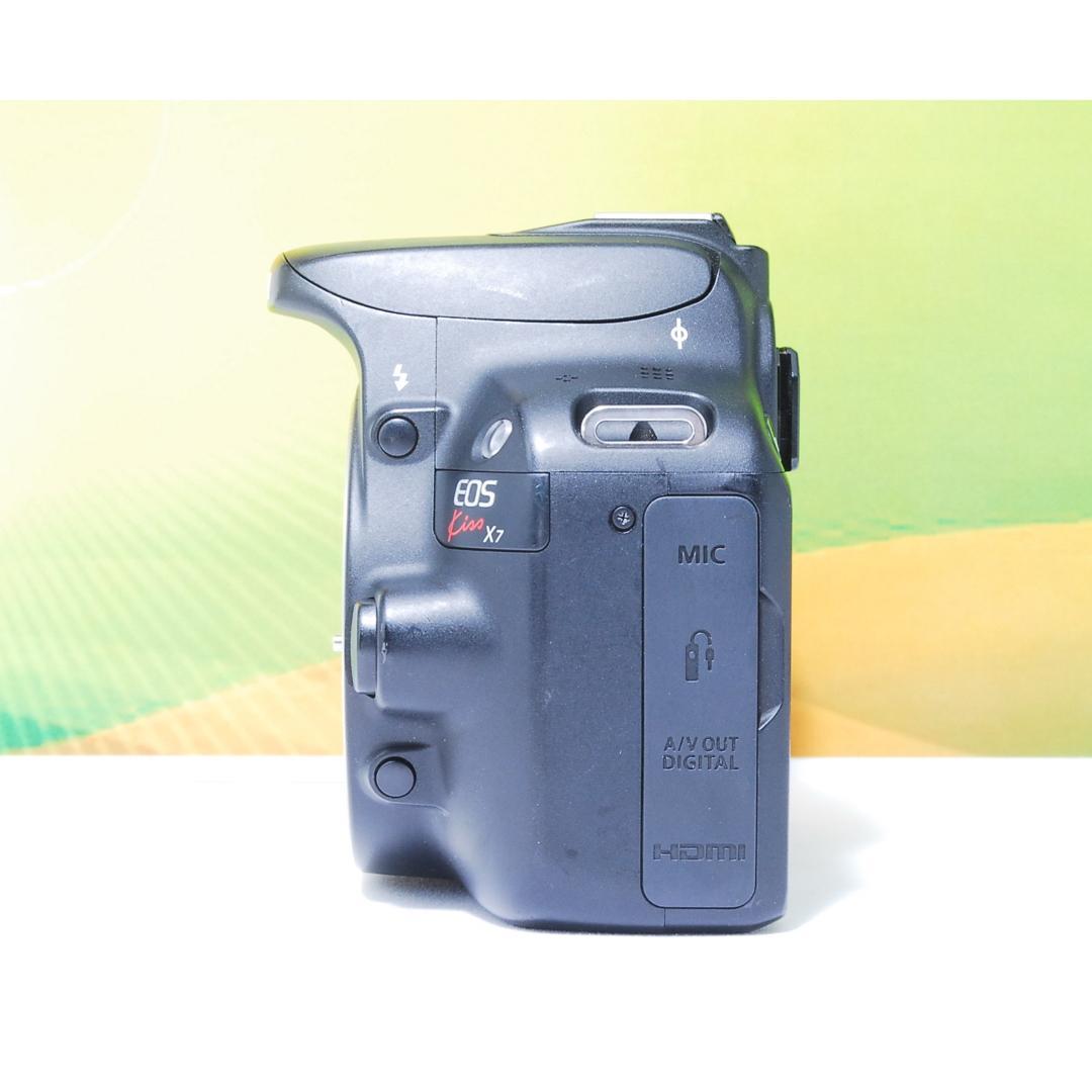動作良好✨初心者おすすめ✨Canon kiss x7 ダブルレンズセット