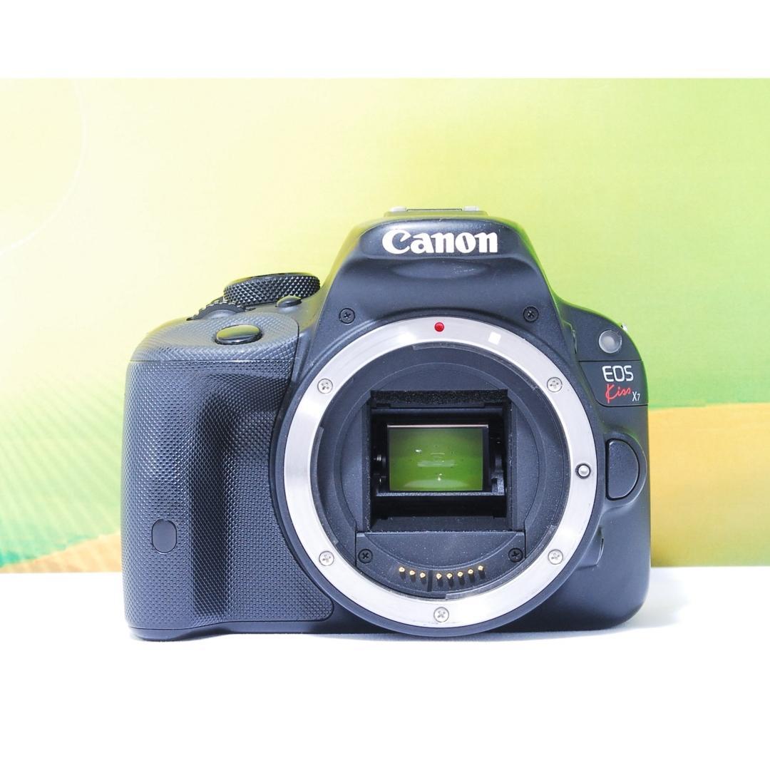 動作良好✨初心者おすすめ✨Canon kiss x7 ダブルレンズセット
