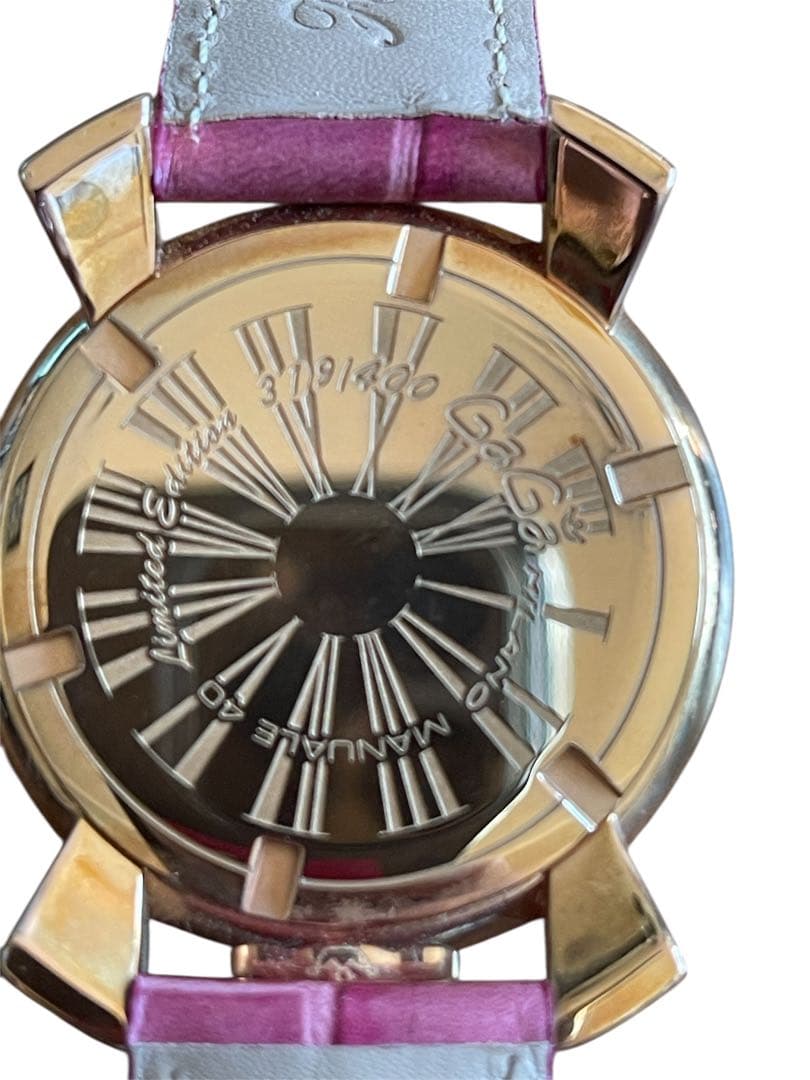 美品ガガミラノ 40 ハワイ限定モデル 400本限定品シリアル319/400