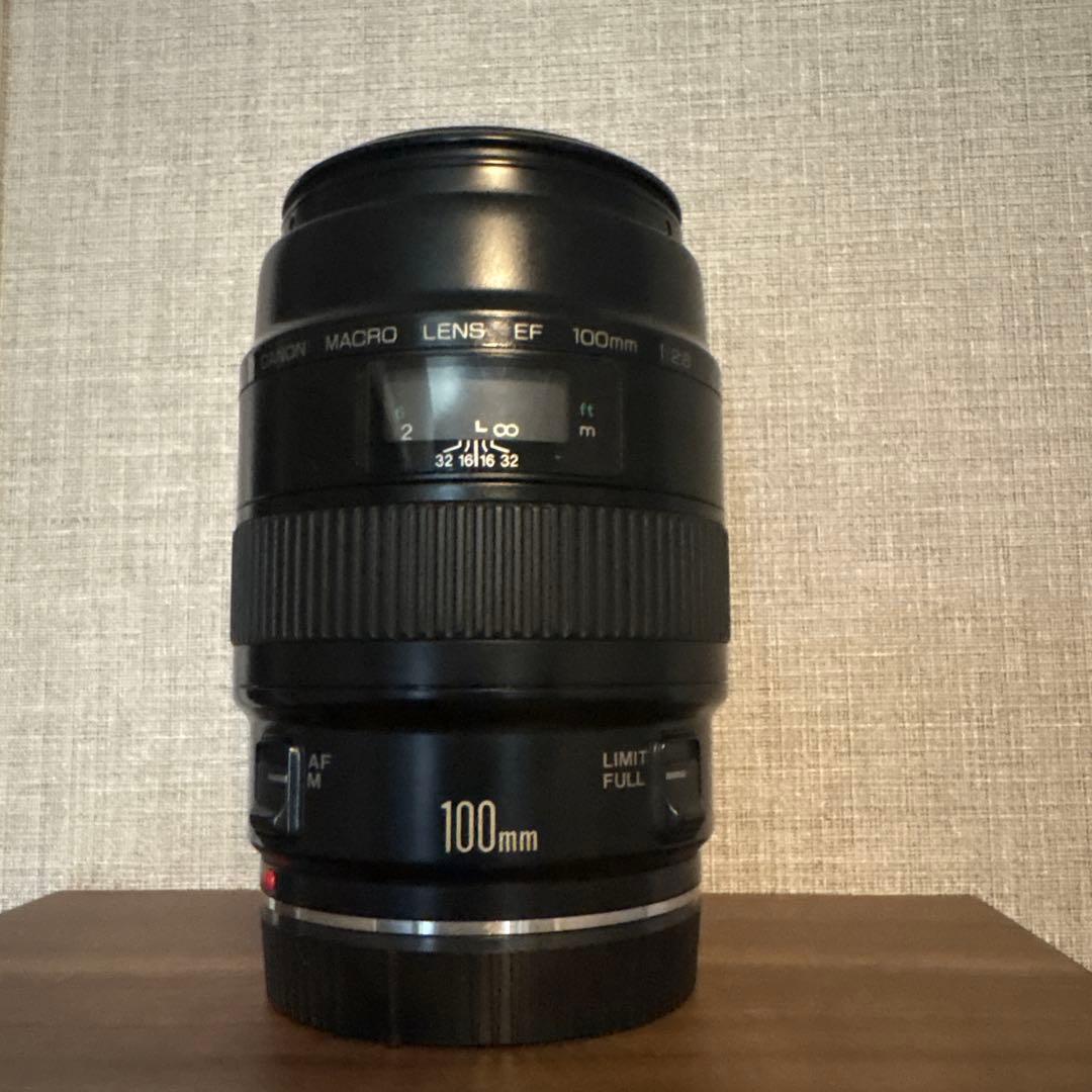 レンズ(単焦点) Canon macro lens ef 100mm 1:2.8