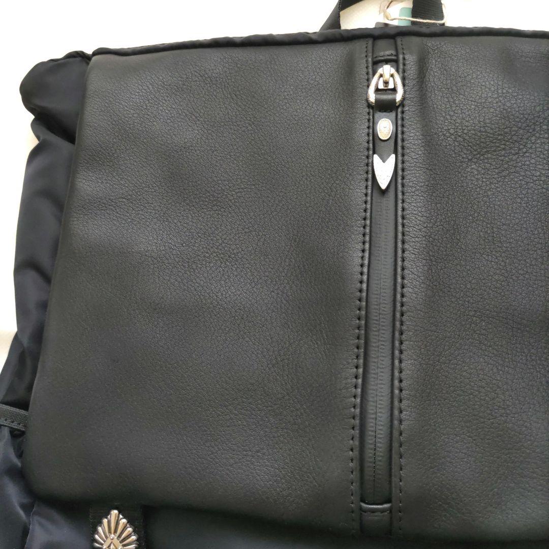 新品未使用【BURLAP OUTFITTER×ear】メタルパーツジップリュック