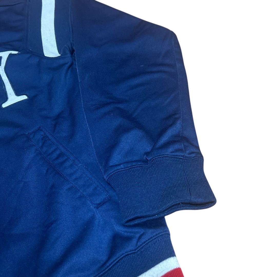 old stussy 90s トラックジャケット　　ネイビー　ビックロゴ