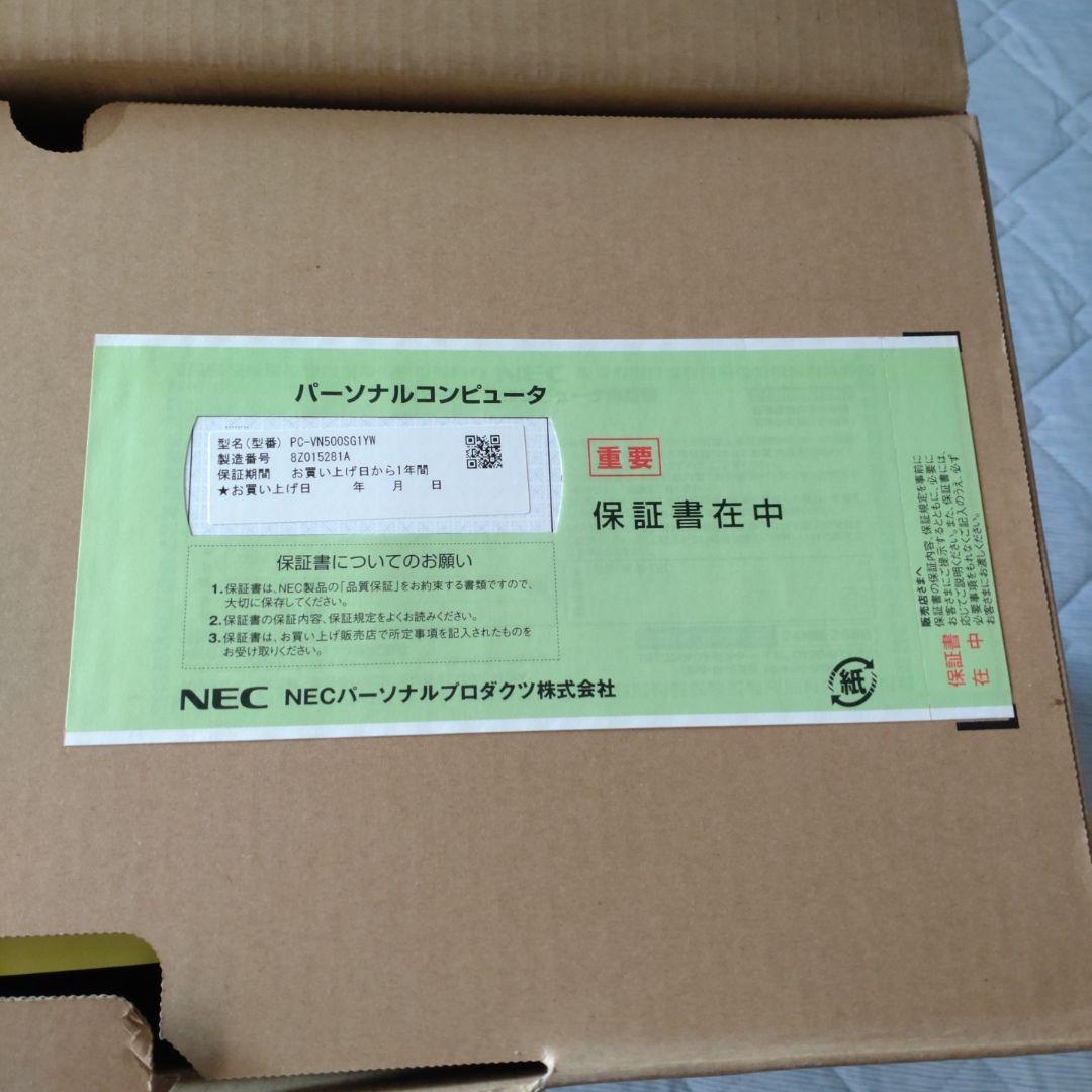 NEC Valuestar VN500/SG1YW デスクトップPC