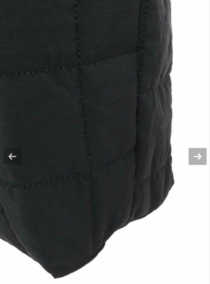 ADAMPATEK/スクエアキルトビッグショルダートートバッグ