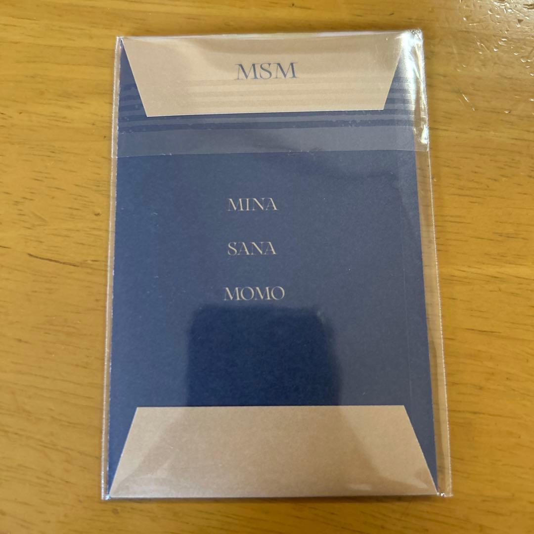 MISAMO リスニングパーティー　入場特典トレカ　新品未開封