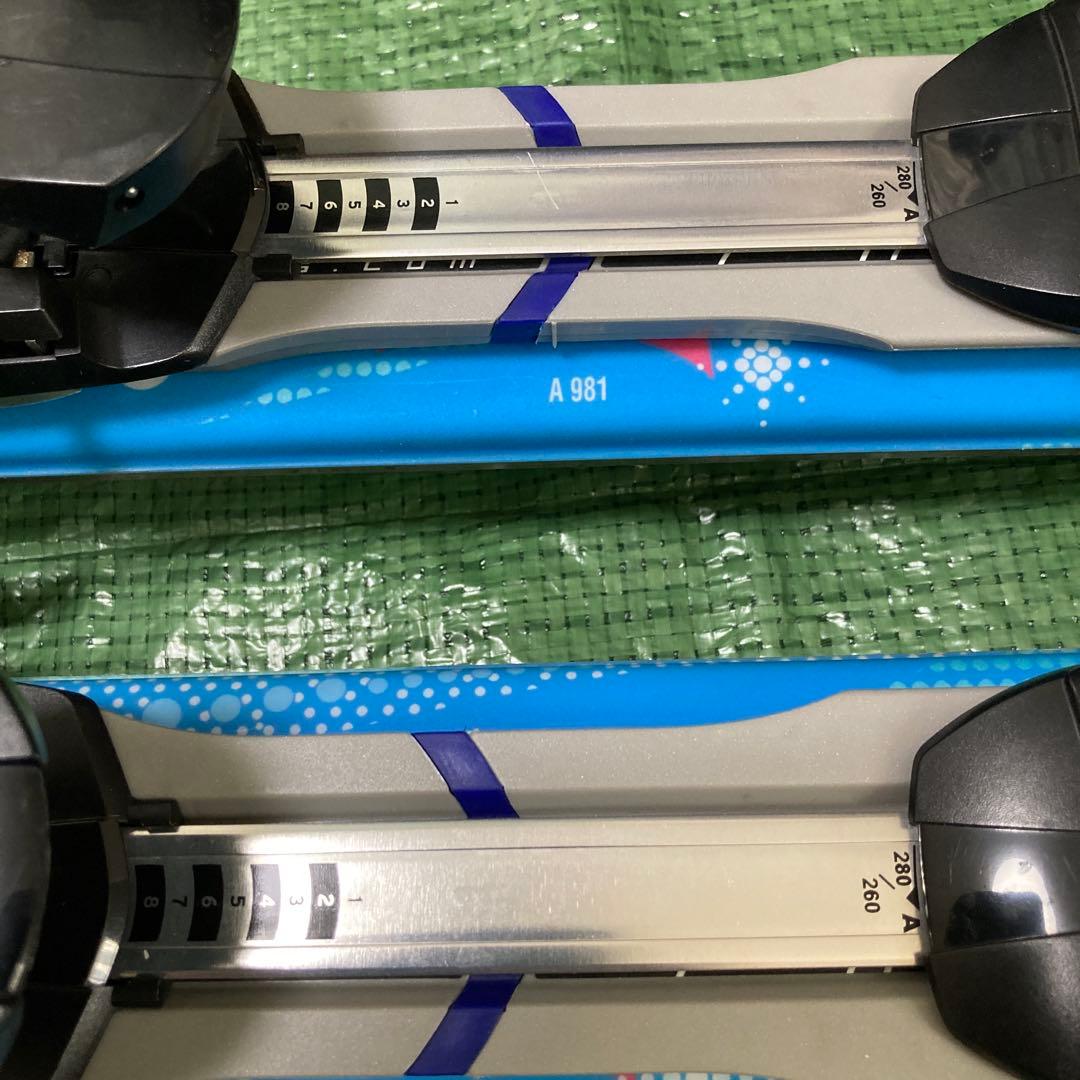 サロモンスキー板　ツインチップ　141cm