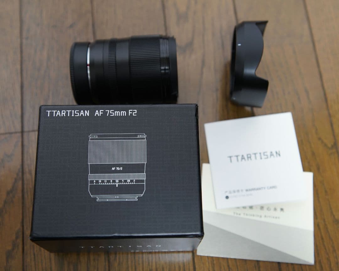 TTArtisan AF 75mm F2 Eマウント単焦点レンズ
