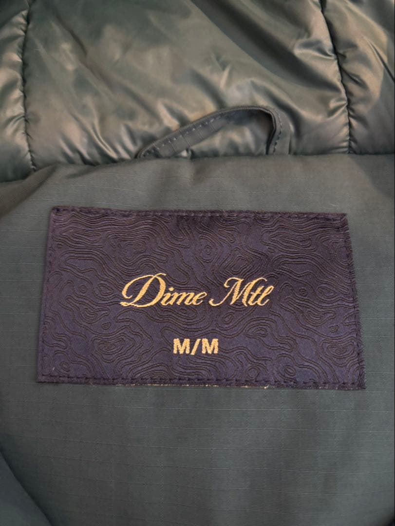 Dime ダウンジャケット M ダークグリーン