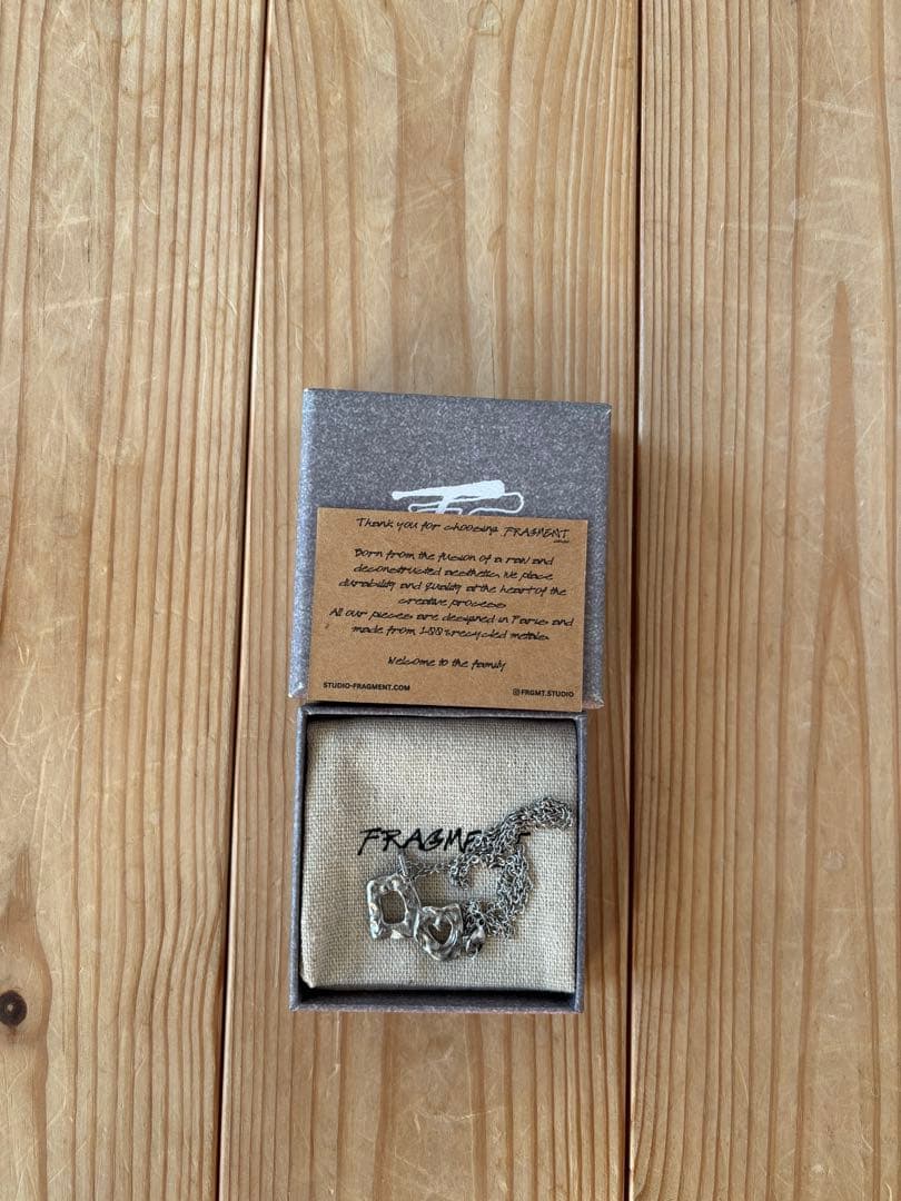 たなか　FRAGMENT シルバー925 ネックレス