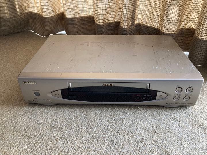 TOSHIBA 東芝 ARENA アリーナ VHSビデオデッキ A-F88