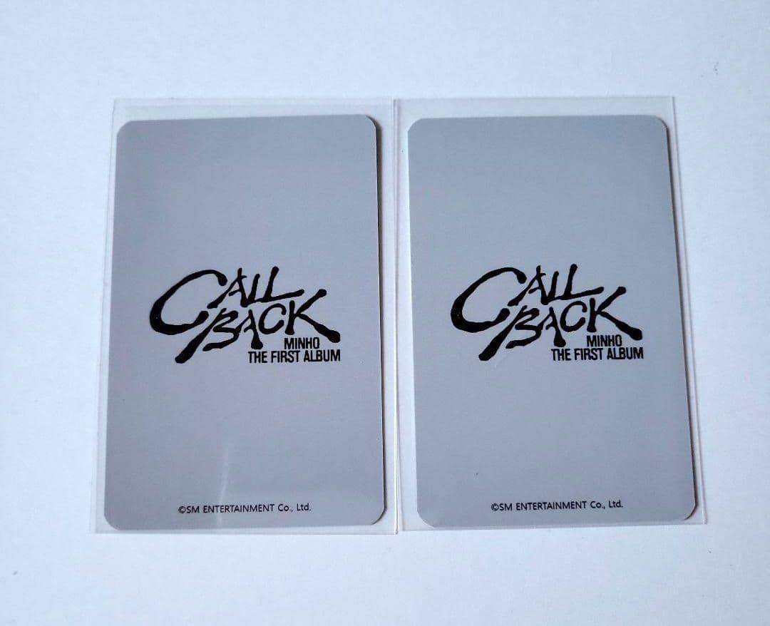 ミノ　ミンホ★SHINee　CALL BACK Music &Drama トレカ