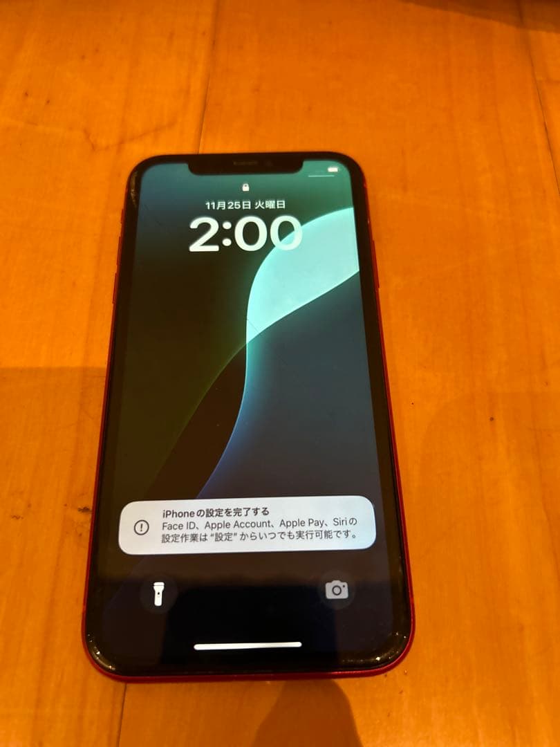iPhone11 64G SIMフリー済み 画面に傷や滲みあり