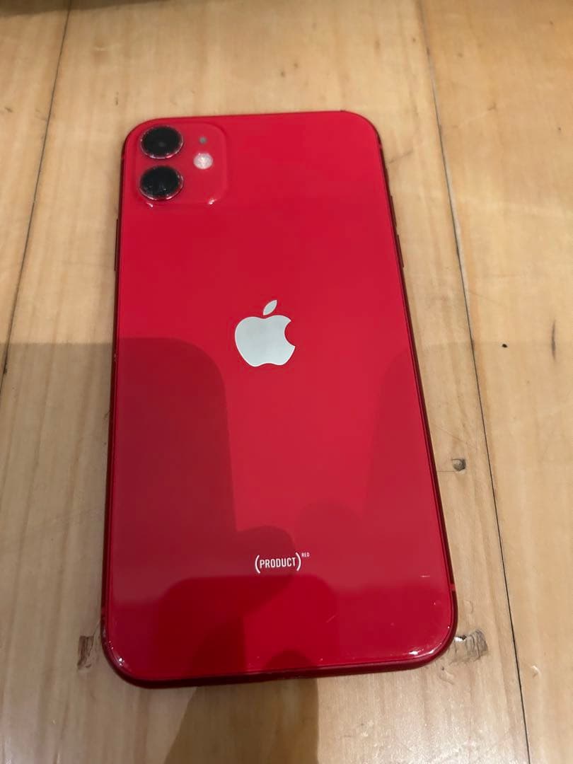 iPhone11 64G SIMフリー済み 画面に傷や滲みあり