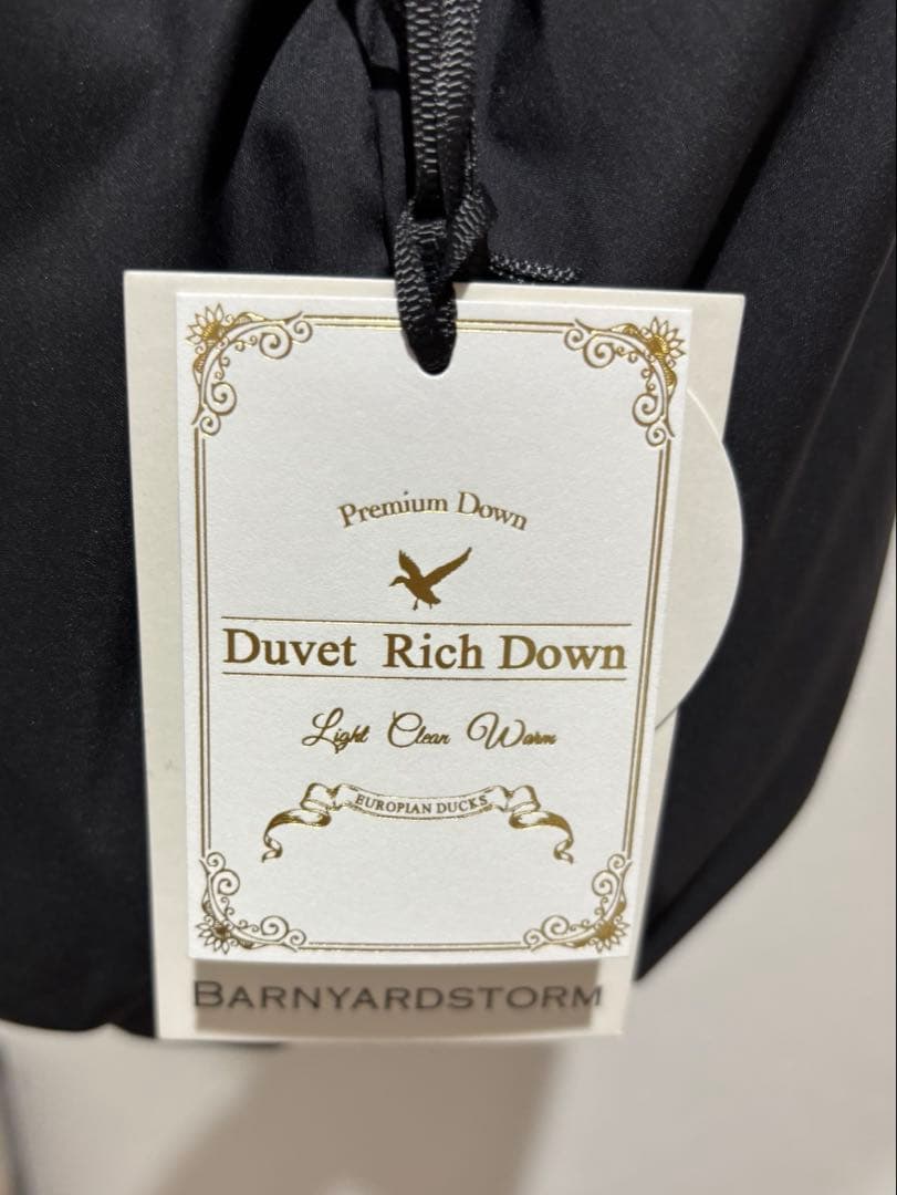 【新品未使用タグ付】バンヤードストーム テントダウンベスト ブラックS