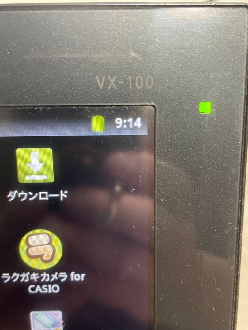 カシオ　POSレジ　vx100 タッチパネル