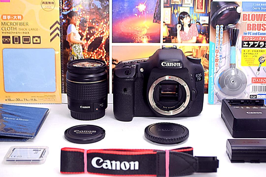 ❤️Canon EOS7D☆スマホに転送&超高画質で動画撮れてレンズ付❤️
