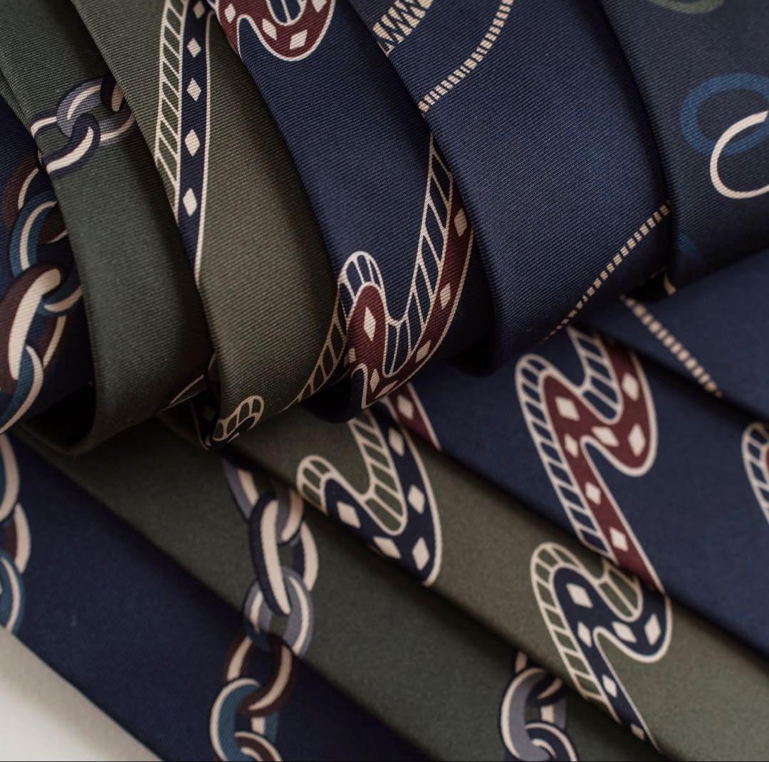 【新品】Holliday & Brown／アーカイブプリント／WAVE／ネイビー