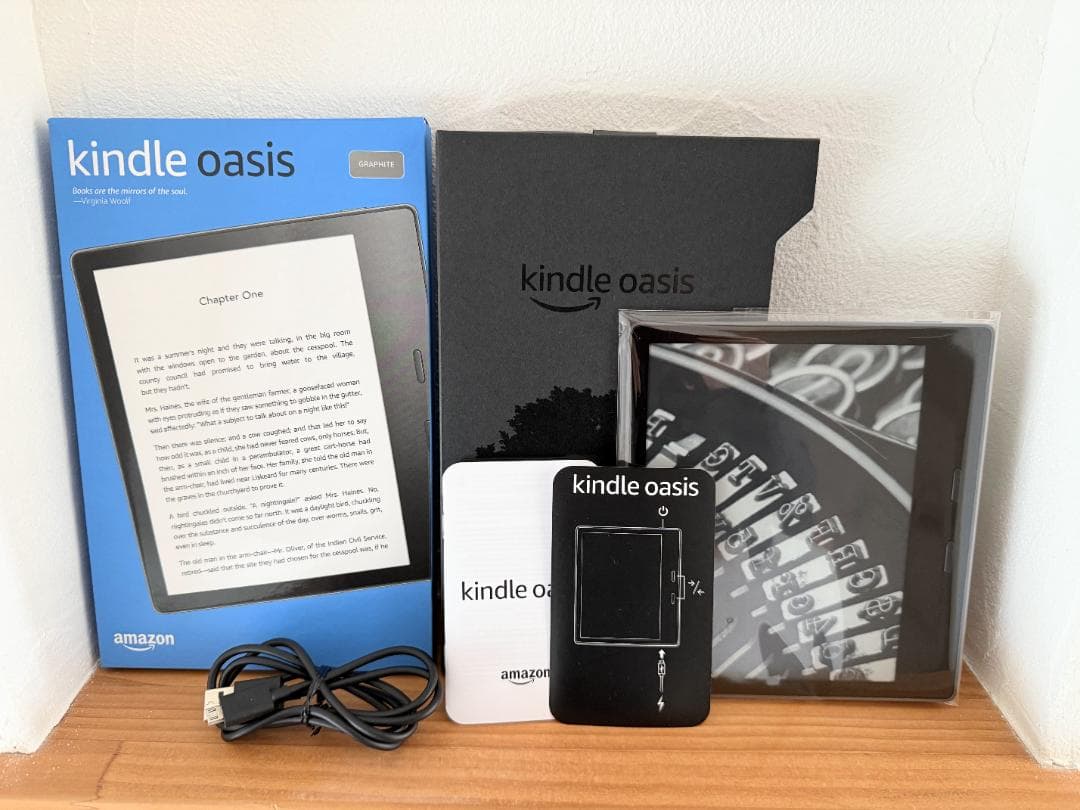 【超美品】Kindle Oasis 第10世代 32GB 広告なし 箱あり㉚
