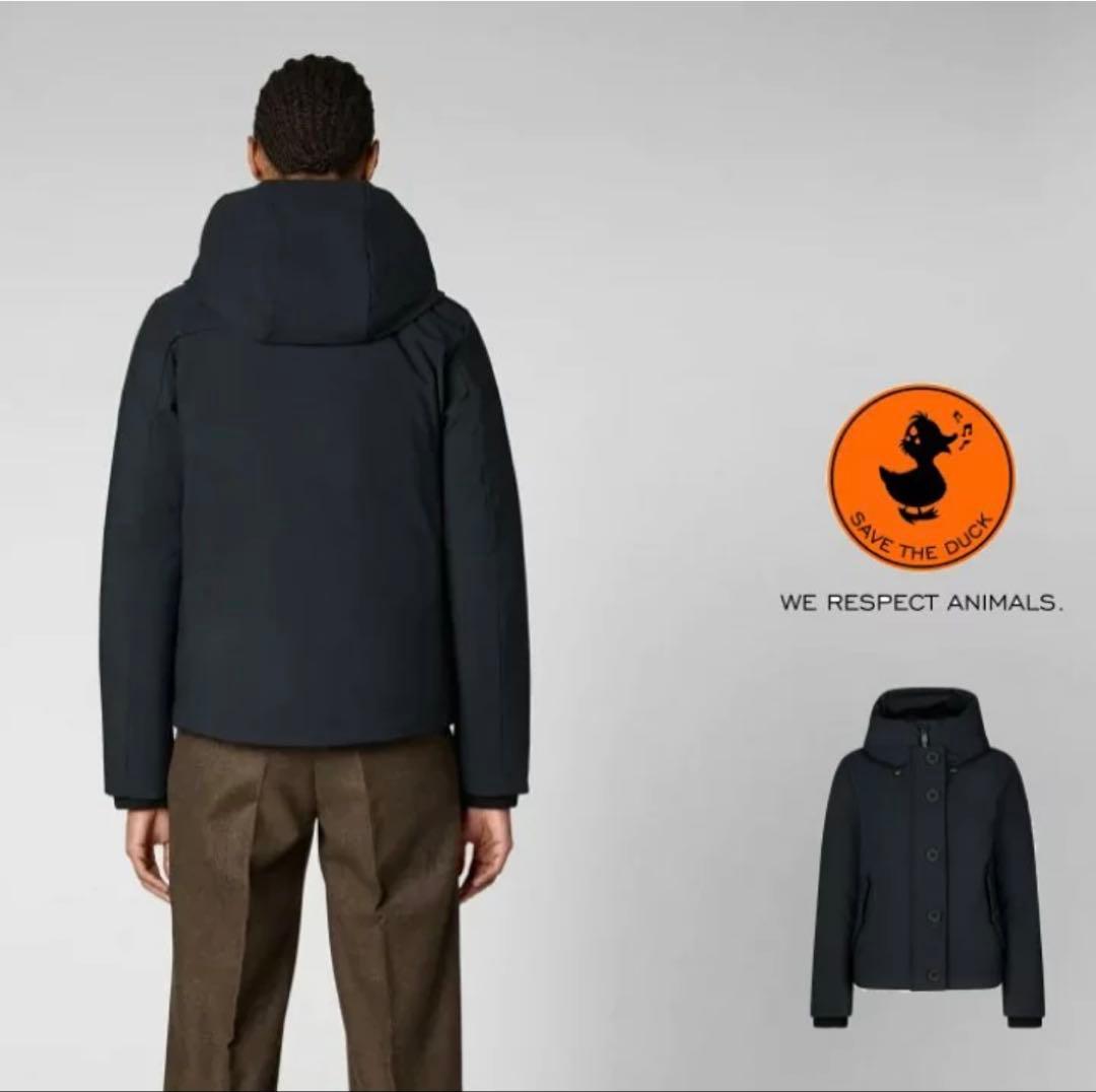 SAVE THE DUCK/セイブザダック HOODED&ZIP SHORT