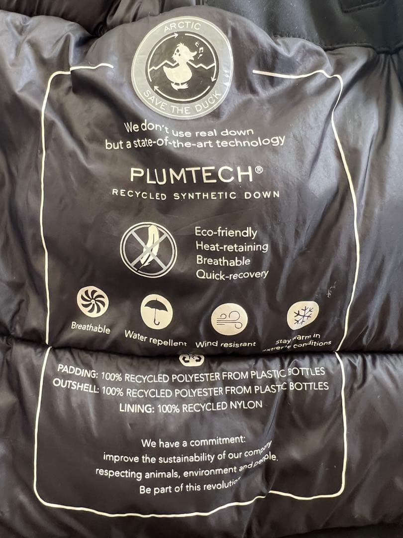 SAVE THE DUCK/セイブザダック HOODED&ZIP SHORT