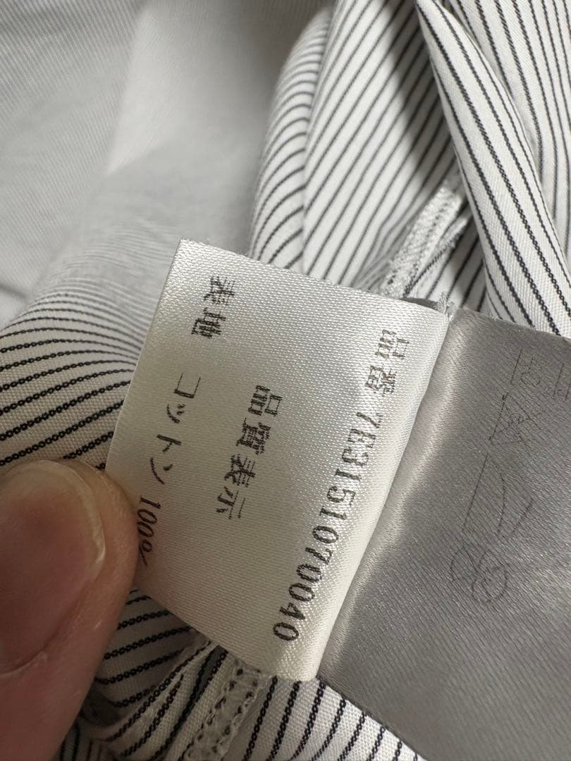 T*2様 Dior homme 比翼シャツ