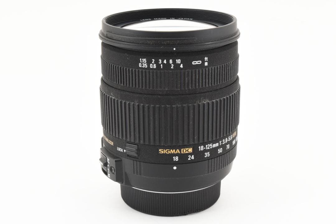 Sigma DC 18-125mm F/3.8-5.6 OS HSM ニコン用