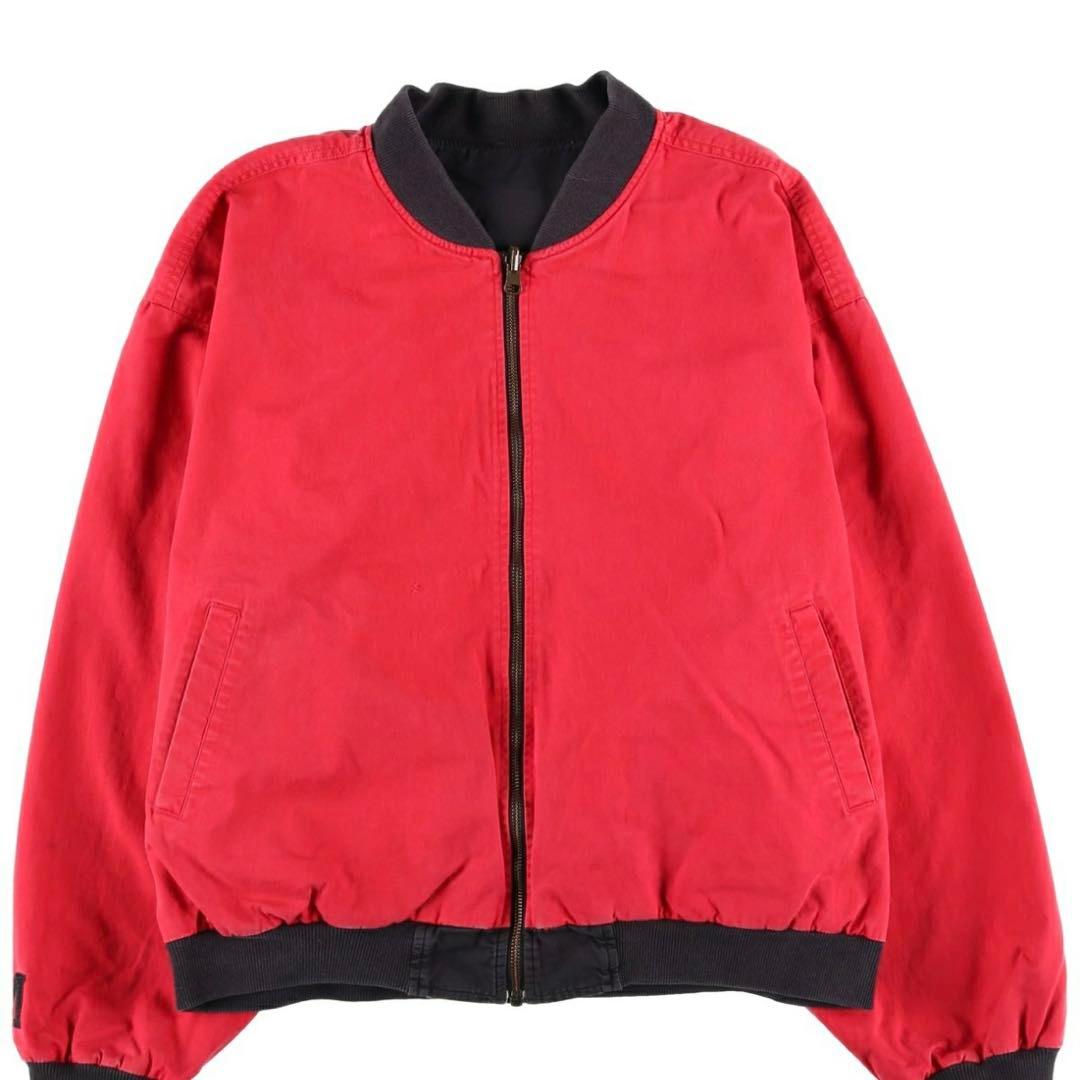 Marlboro ブラック　レッド　リバーシブルブルゾン