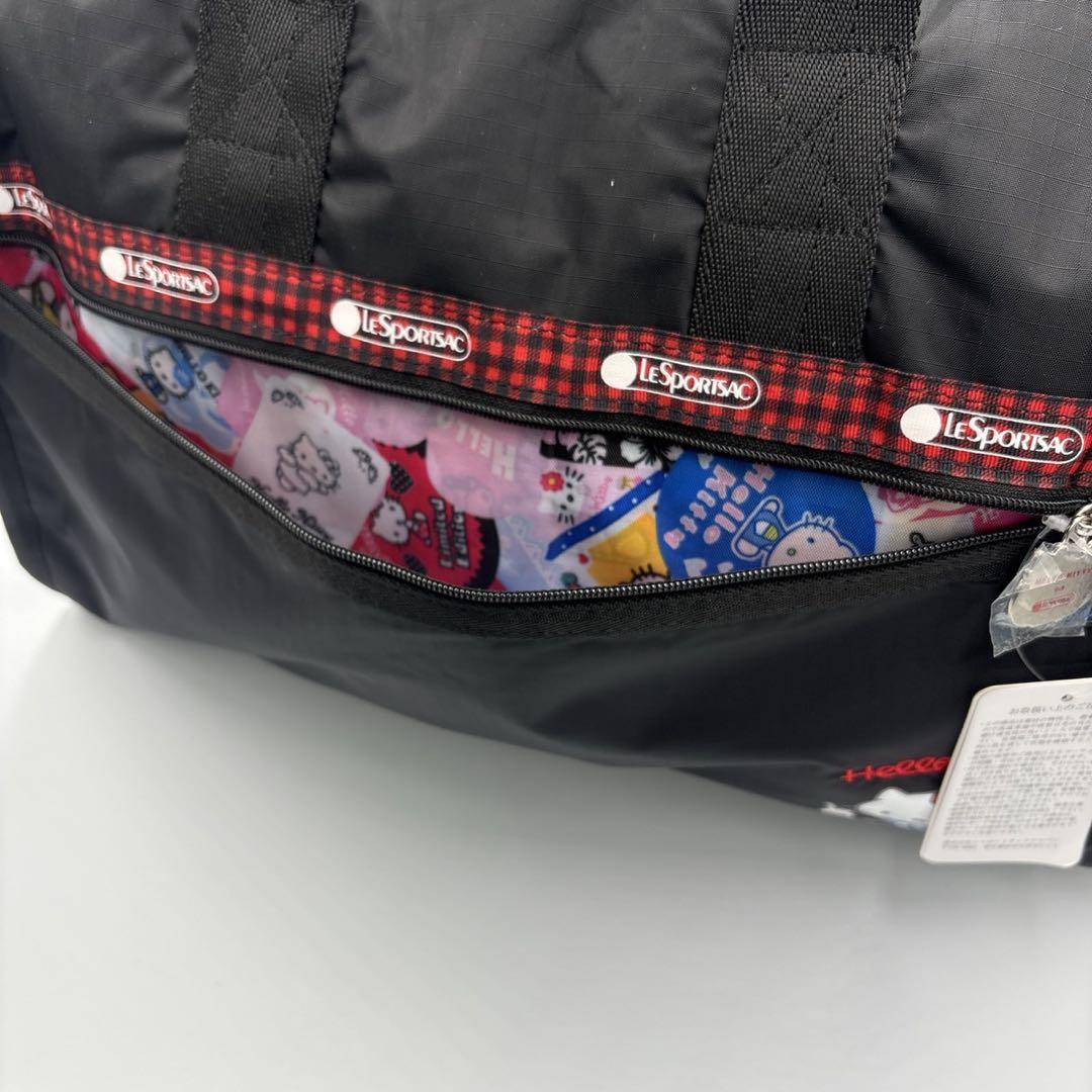 新品未使用 LeSportsac キティちゃん コラボ ボストンバッグ 2way
