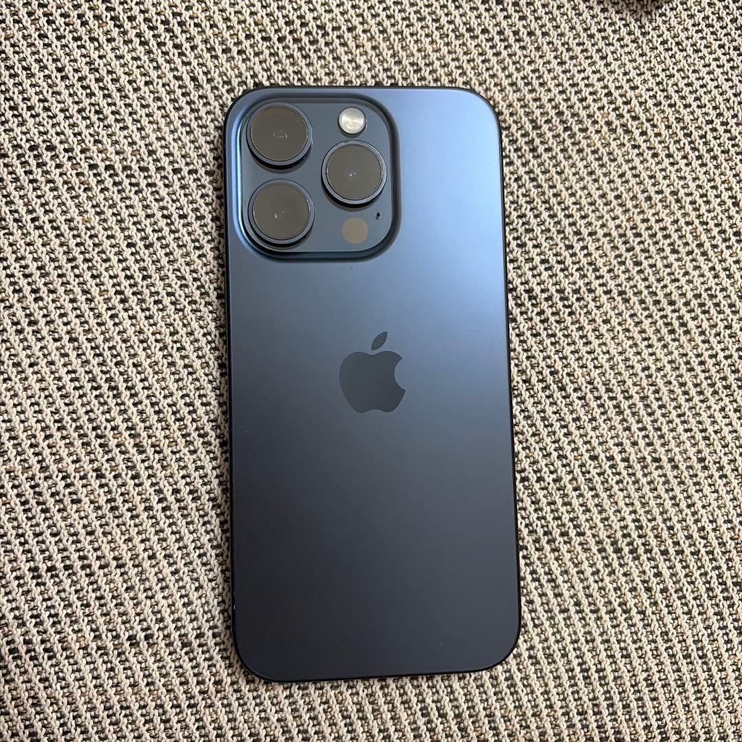 a*i様 Apple iPhone 15 pro 256GB ブルーチタニウム