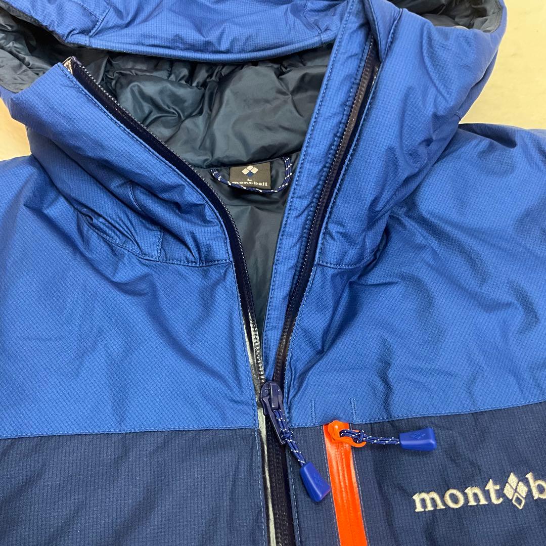【未使用】 モンベル フラットアイアンパーカ Lサイズ