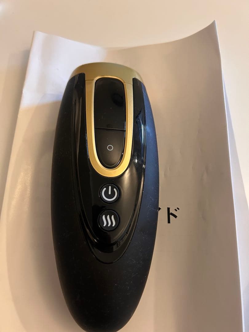  CLEAR 脱毛器 ブラック/ゴールド