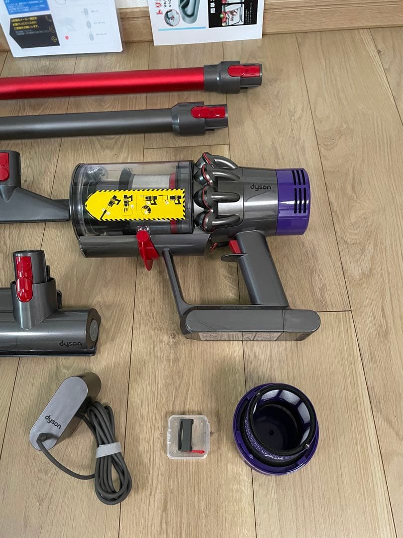 ダイソン⑪V10SV12 新品パイプ付 ２タイプヘッドから選択 パーツフルセット