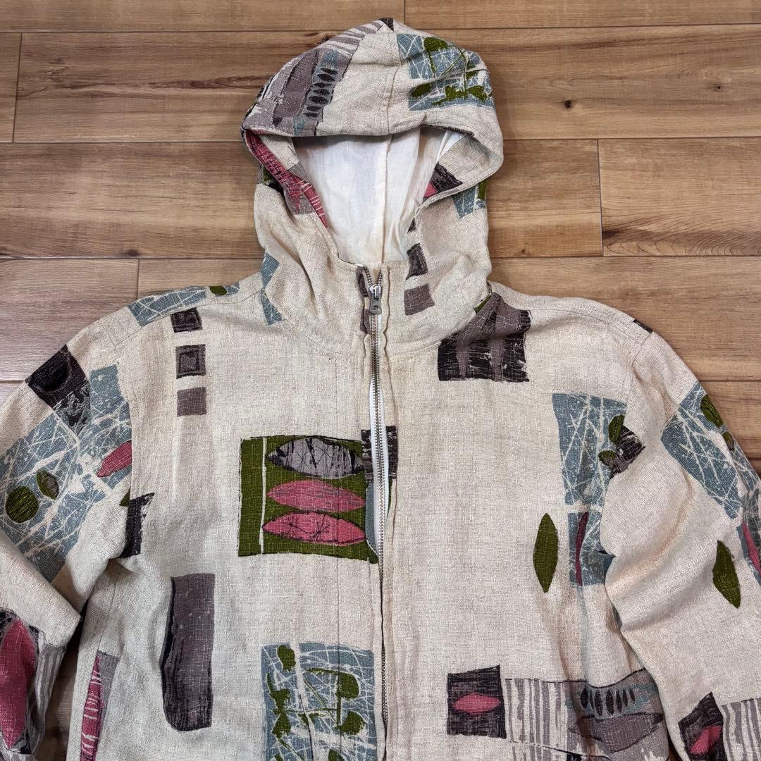 1950’s アトミック柄　ジップアップパーカー UNIVERSAL ZIP