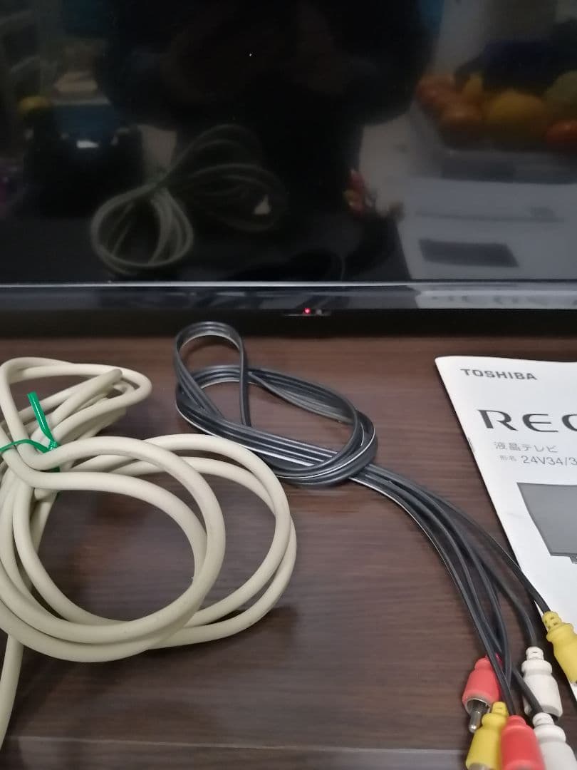 東芝REGZA40インチ液晶テレビ40V34画面キレイ2023年8月購入