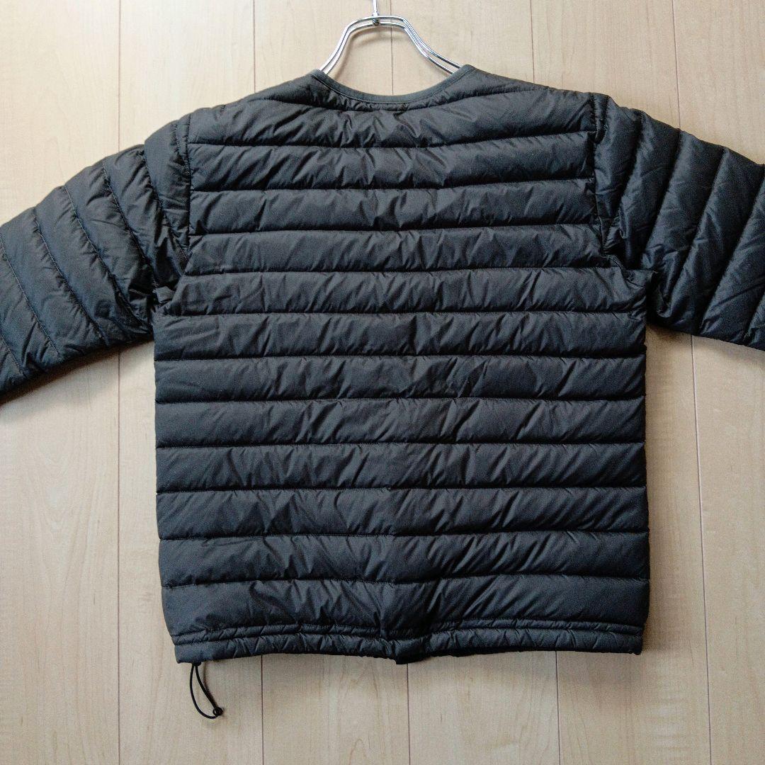 【美品】DANTON インナーダウンジャケット モカブラウン M