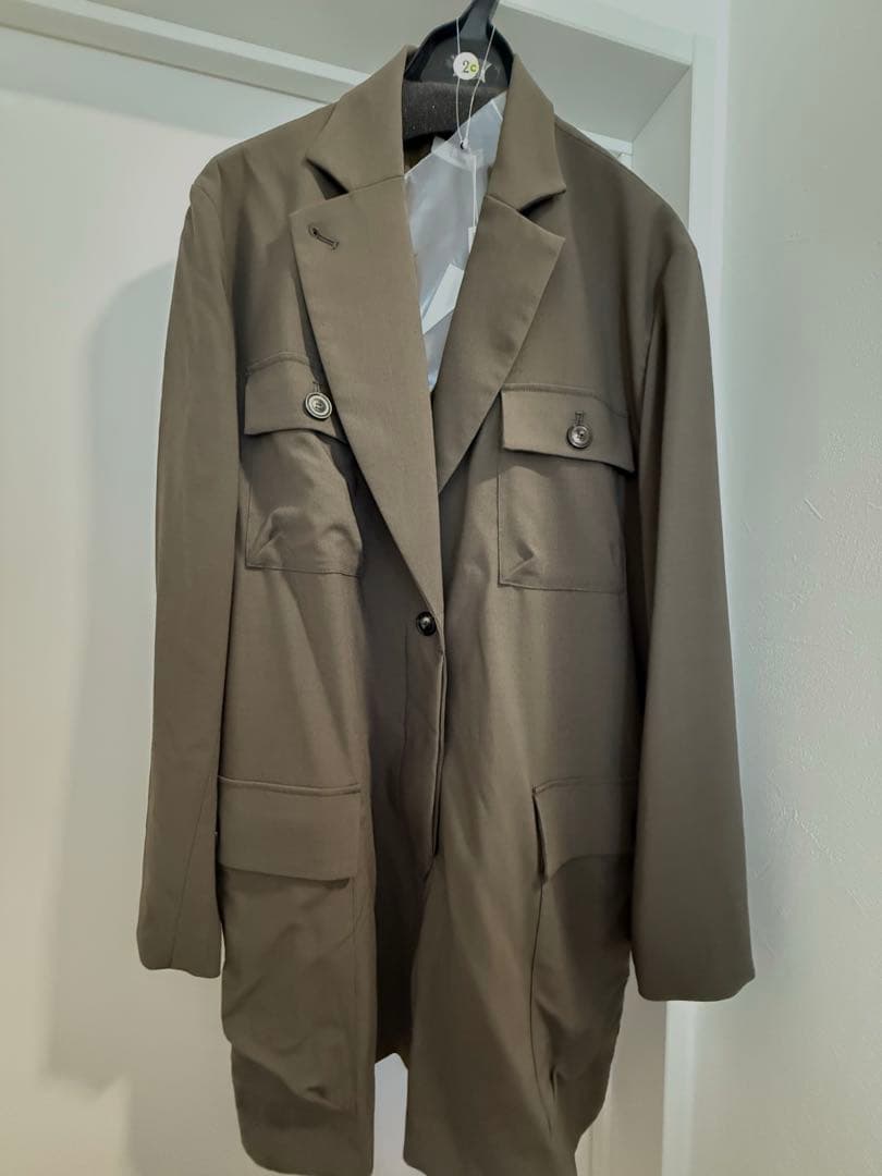 CLANE MILITARY SHORT ALL IN ONE カーキ サイズ2