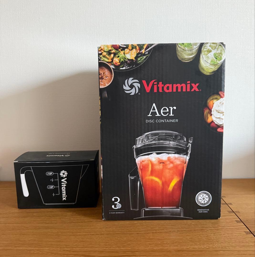 新品未開封　バイタミックス エアーディスク コンテナ 1.4L 計量カップ付