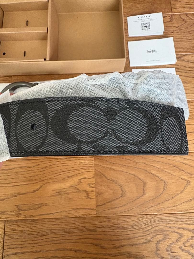 COACH コーチ リバーシブル シグネチャー　紳士