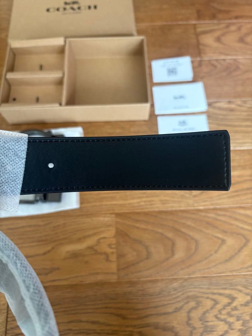 COACH コーチ リバーシブル シグネチャー　紳士