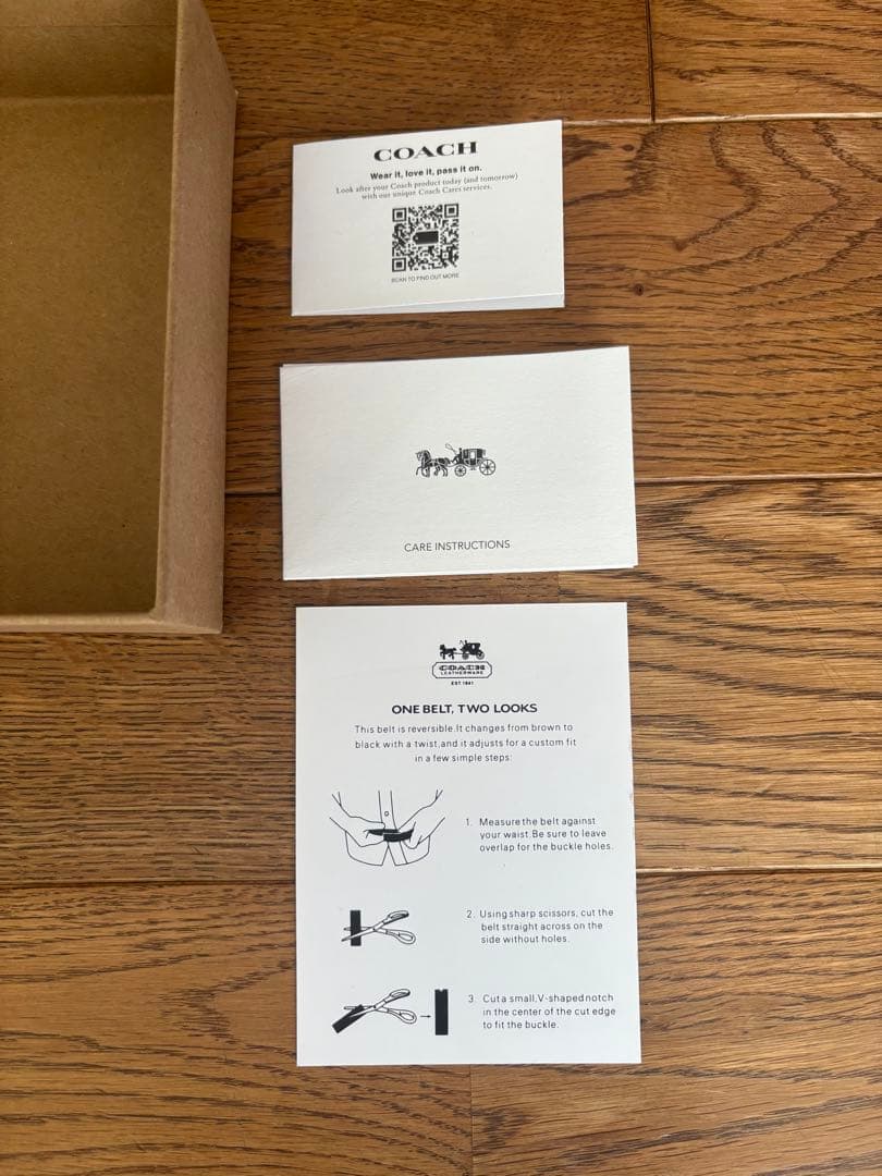 COACH コーチ リバーシブル シグネチャー　紳士