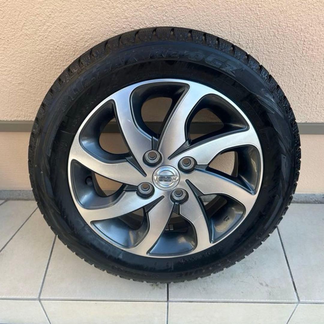 『バスター』 日産デイズルークス　純正アルミホイール・スタッドレスタイヤ