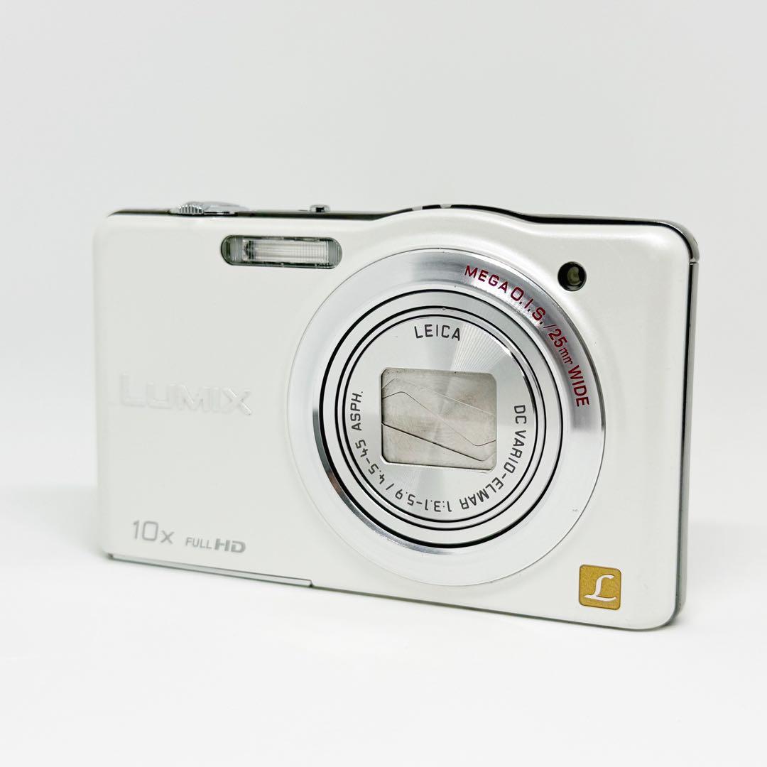 Panasonic LUMIX DMC-SZ7 ホワイト コンデジ