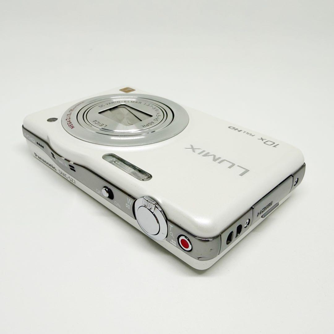Panasonic LUMIX DMC-SZ7 ホワイト コンデジ