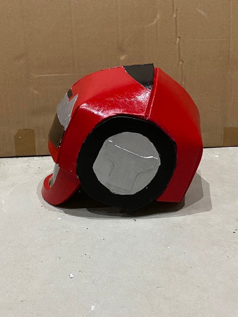 戦隊風レッド　特撮ヒーロー　ガワコスマスク