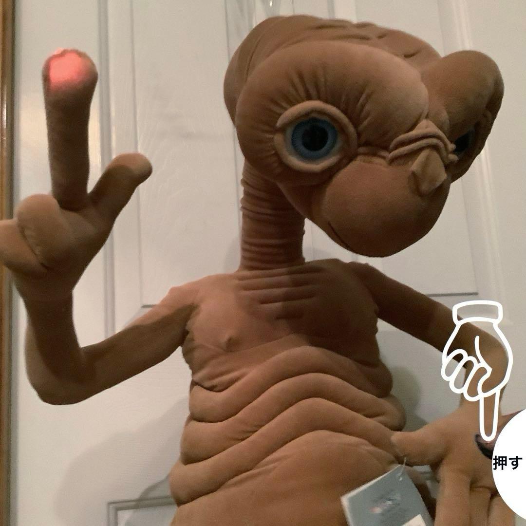 トーキング E.T. 　特大ぬいぐるみ